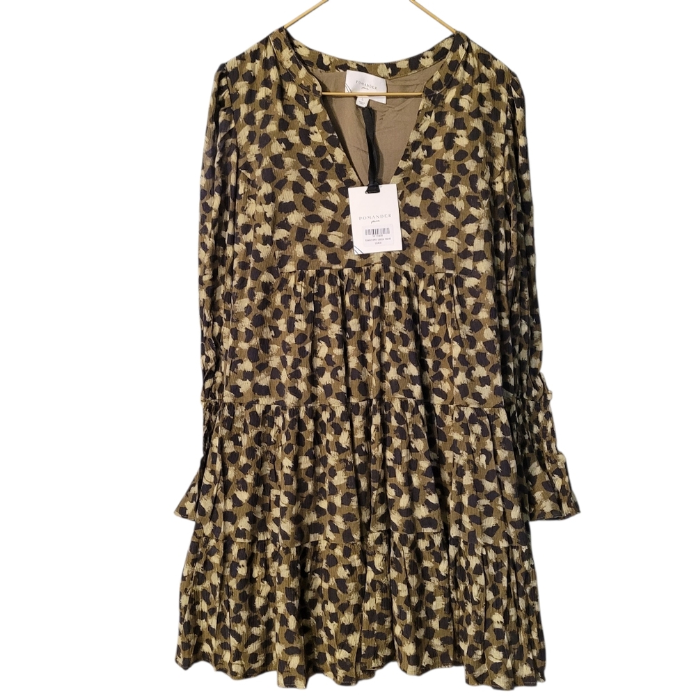 NWT Tuckernuck Pomander Place Kenzo tiered dress - L. N49 - Picture 3 of 11